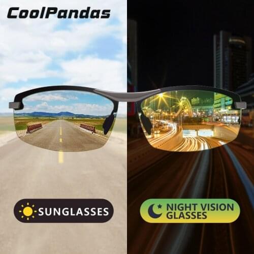 CoolPandas Intelligent Photochromic Sunglasses Men Polarized Chameleon Glasses Women Goggles Driving Sun Glasses zonnebril heren