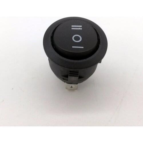 KCD1 opening 20 mm - 105 type switch 3pin 3geAR and become warped board power switch black circular form