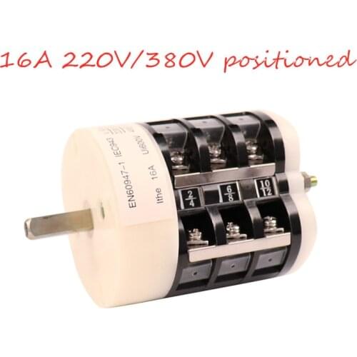 16A 220/380V Forward Reverse Switch for Car Tyre Changer Machine Tire Machine Replacement Part Turn Table Pedal Motor Switch