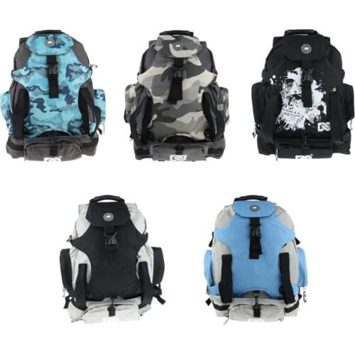 Skates Backpack Roller Skate Equipment Bag Storage Container Holder Carrier with Multi Pockets