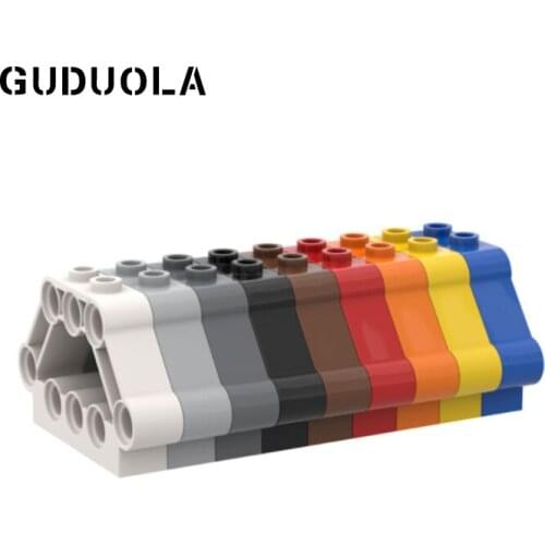 Guduola Special Brick V-engine Block Connector 32333 MOC Building Block Education Toys Parts 10pcs/LOT