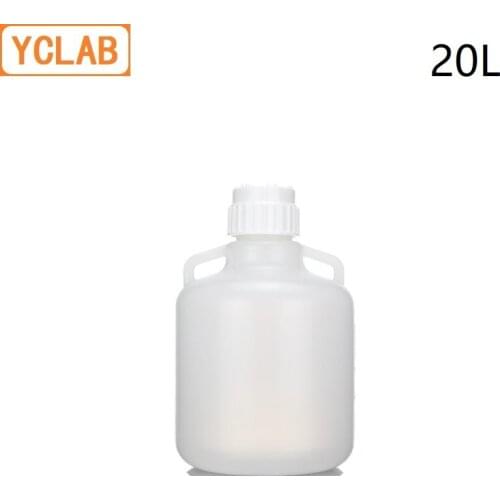 YCLAB 20L PP Plastic Bucket Liquid Storage Barrel Can be Sterilized at 121 Degrees and High Pressure ( Lid Needs to be Opened )