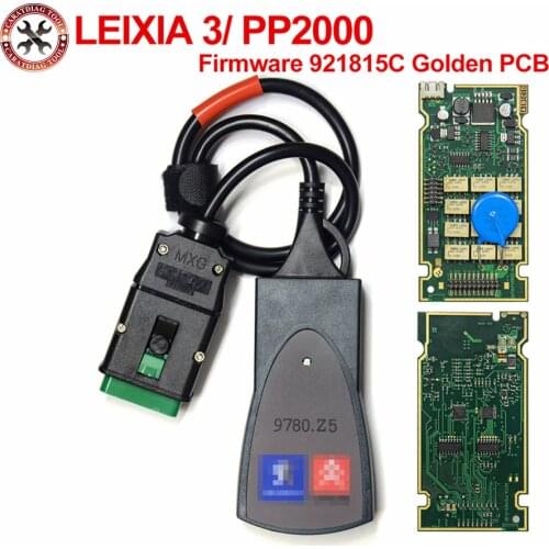 Golden Full Chips Liexia 3 921815C Firmware Diagbox V7.83 Lexia3 PP2000 V48/V25 Special For Citroen/Peugeot Diagnostic Scanner