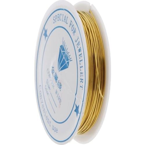 1 Roll Jewellery Craft Beading Wire Tiara Wrapping Memory Copper Metal Findings
