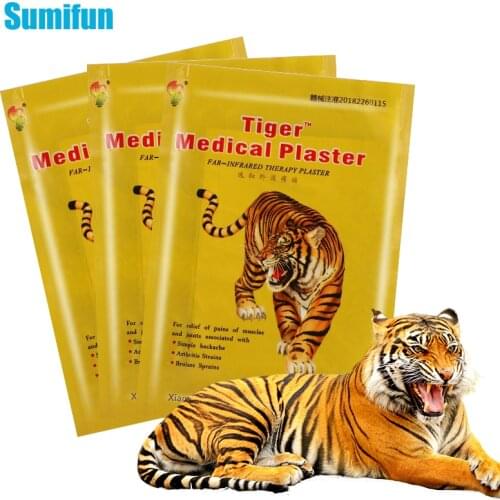 24pcs/3bags Tiger Balm Arthritis Pain Patch Body Relaxation Herbal Plaster Muscle Neck Sprain Joint Relieve Pain Stickers C2354