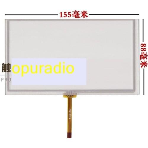 6.2" inch touch glass digitizer Screen General 4 wire resistive 155*88 155mm*88mm HSD062IDW1 car-DVD Touch screen ZCR-1126