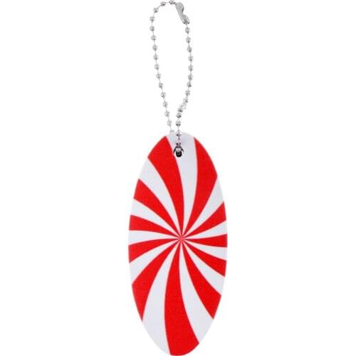 EVA Surfboard Shape Floating Kayak Rib Boat Canoe Yachting Surfing Key Ring Keychain