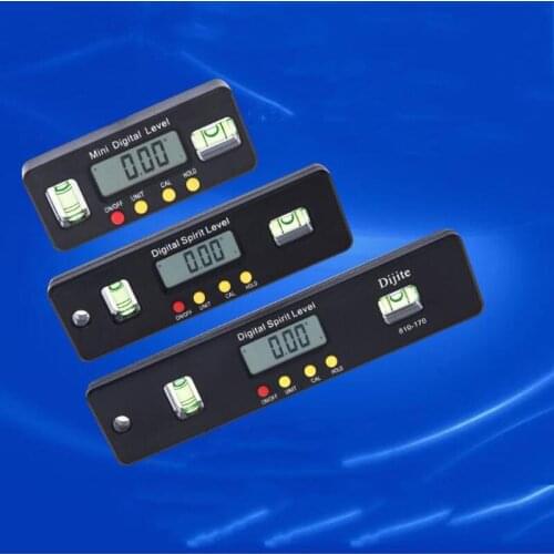 150mm Digital Protractor Inclinometer Level Box Waterproof Angle Finder Measure Bevel Box Goniometer Magnet Gauge Ruler