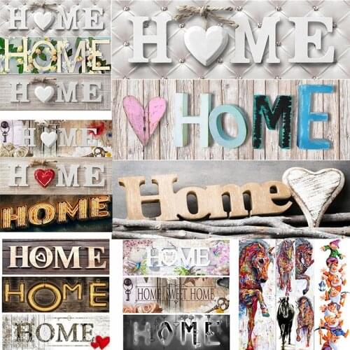 Home diamond painting cross stitch diy diamond mosaic sale 5d daimond painting round rhinestones christmas decorations for home