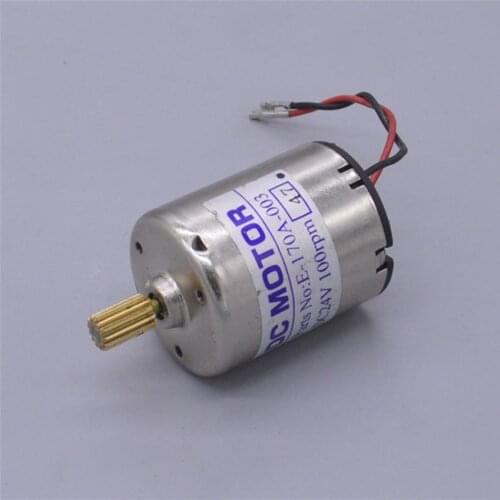 DC12V 24V 3300/6500rpm carbon brush motor, medium-strength magnet motor, high torque gear motor DIY production