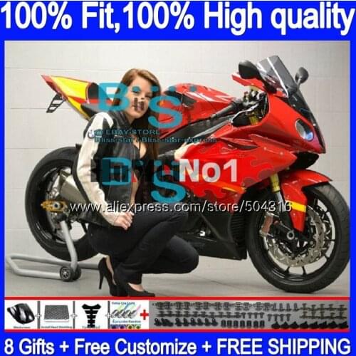 Injection Mold For BMW S 1000 RR S 1000RR 33MC.74 S1000 RR 2015 2016 2017 2018 S1000RR 15 16 17 18 OEM Fairings Kit light red