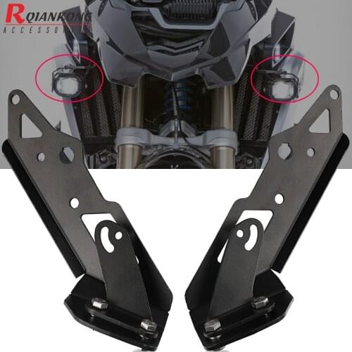 Motorcycle Fog lamp Spotlight Bracket Holder Spot Light Mount For BMW R1200GS LC R 1200 GS ADV R1250GS ADVENTURE 2019 2020 2021