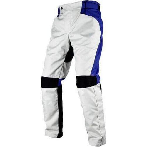 DUHAN Mens Motorcycle Racing Windproof Riding Protective Knee Protector Guards Pantalon Motocross Off-Road Sports Pants black