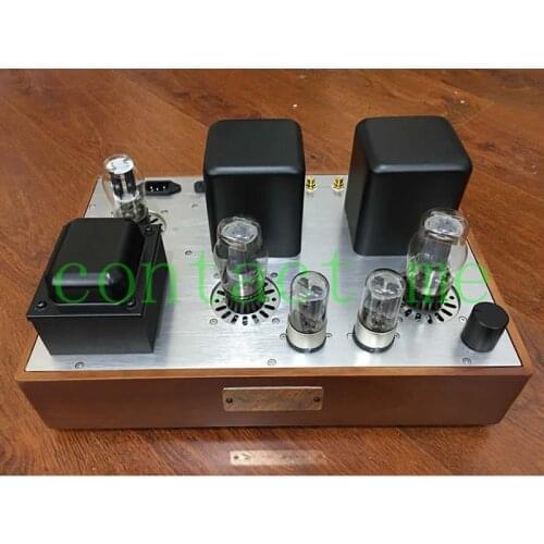 SHAW AUDIO standard version 6SN7--6L6/6P3P single-ended amplifier, output power 6W, sensitivity 200mV, output impedance 4/8 ohms