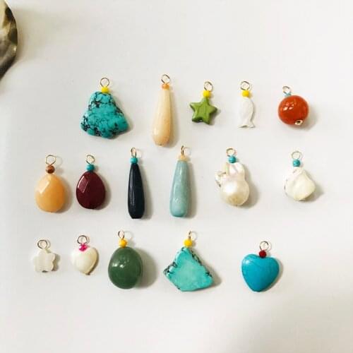 Luxury Delicate Pendant Accessories DIY Necklace Earrings Pendant Multiple Choices Chic Stacking 2020 Creative Accessories