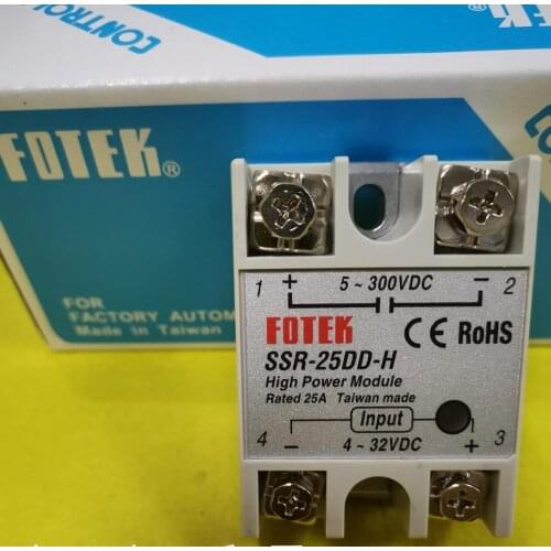 SSR-25DD-H New original Taiwan FOTEK SCR module solid state relay