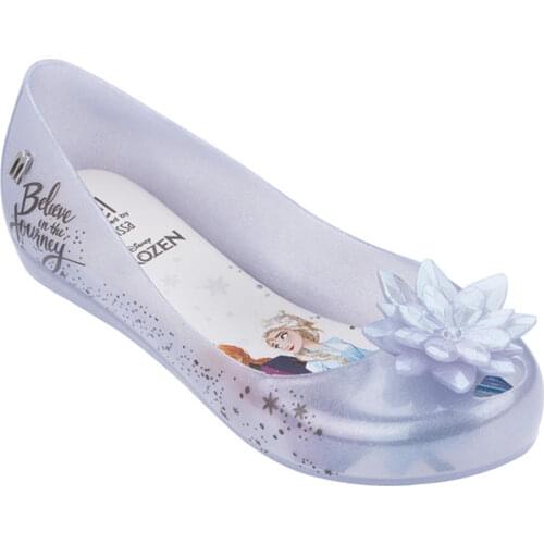 Mel Flex Snowflake Printed Shoes 2021 Summer New PVC Soft Comfort Kids Plus Shoe Sandles Girl Sandals Girls