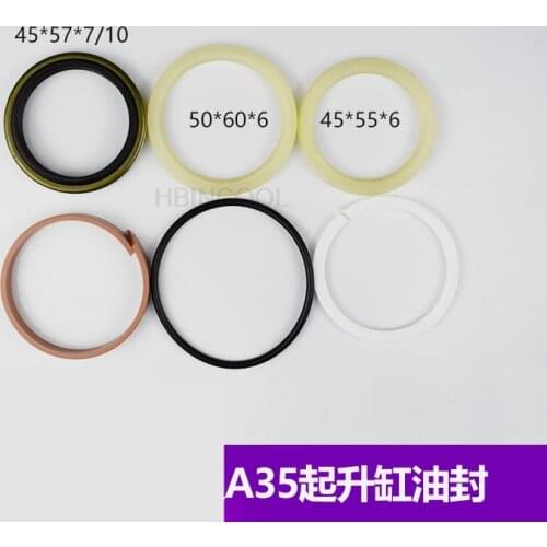 High-quality FORklift oil seal 45556 Tilt cylinder oil seal 50606 Sealing rubber ring 4557710A35A38 Quality accessories