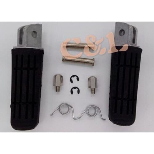 1Pair Motorcycle Front Footrest Foot pegs Fit For Yamaha XJ 900 S Diversion 1995-2003