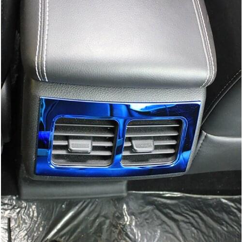 1pc for dongfeng S560 Second row Air conditioner Vent Stainless steel Decoration frame