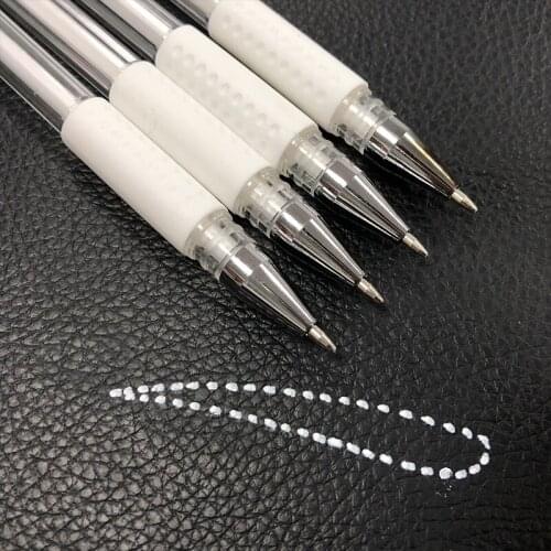 50pcs White Surgical Skin Marker Pen Newest White Eyebrow Marker Pen Waterproof Tattoo Marker Brow Pencil For Permanent Makeup