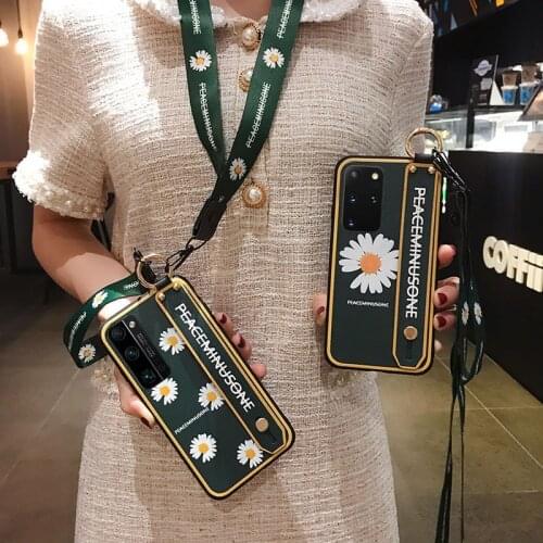 Lanyard Phone Case For Samsung Galaxy S20 FE S10 S9 S8 Note 10 plus Lite A51 71 50 70 20 30 21s 30sNeck Wrist Strap Holder Cover