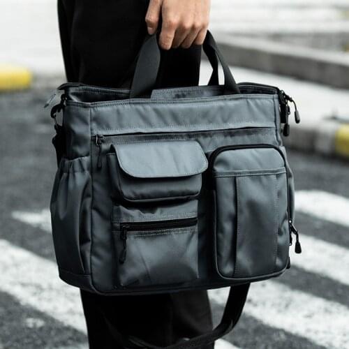 Tidog Sloping tide card travel travel large-capacity one-shoulder handbag