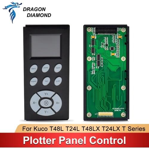 DRAGON DIAMOND Cutting Plotter Panel Control For Kuco T48L T24L T48LX T24LX T Series Vinyl Cutting Printers Keyboard