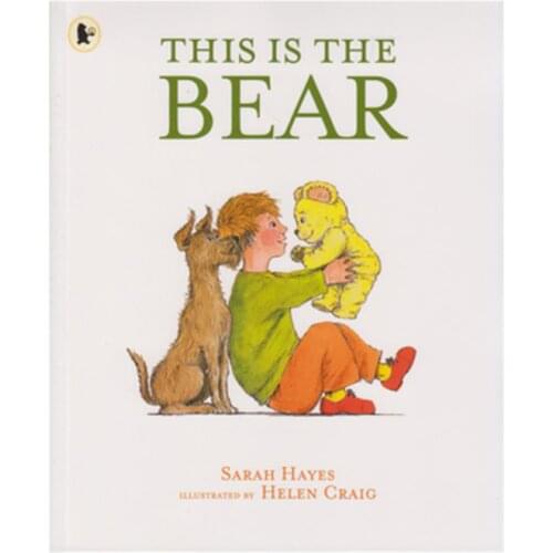 This is the bear English Picture Book Anthony Browne Educational Toys for Children Montessori Classroom Decoration Reading Book