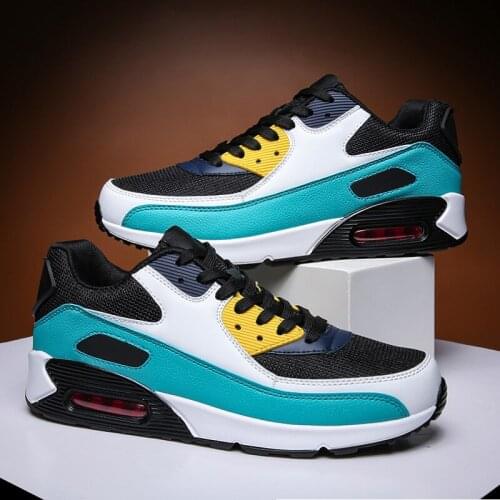 Mens Sneakers Fashion Casual Running Shoes Light Breathe Comfort Sport Shoes Air Cushion Couple Jogging Shoes US 4-13