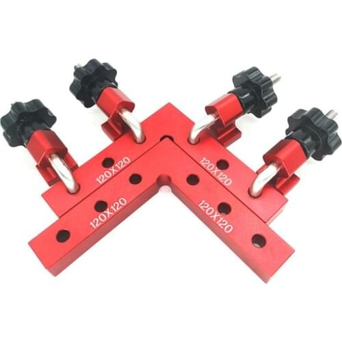 L-Shaped Auxiliary Fixture Positioning Fixed Clip Square Ruler Woodworking Tool