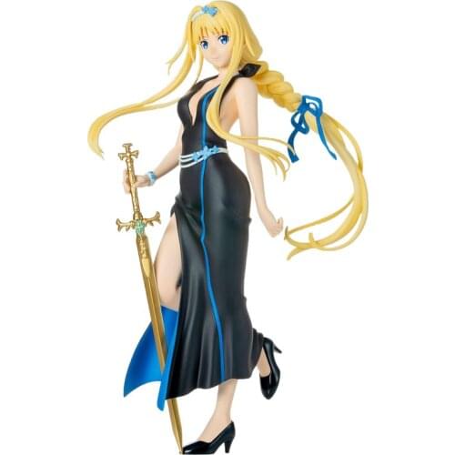 Sword Art Online Alice Hand-Made Model Decoration Doll Toy Japanese Anime Figure Collectibles Model Toys Anime Toys Gift