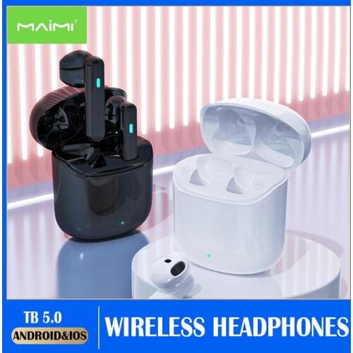 T9 TWS Wireless Blutooth 5.0 Earphone Noise Cancelling Headset 3D Stereo Sound Music In-ear Earbuds For Android IOS Cell Phone