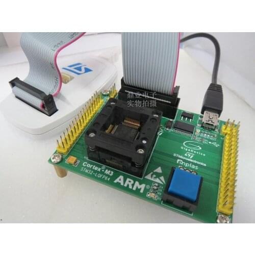 Original ST IC Test Seat GD32F103 GD32F Burning Programme STM32 Socket Adapter