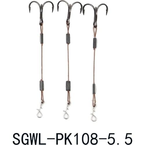 Pike Lure Tool Treble Hooks Pike Stinger Portable Predator Stainless Steel