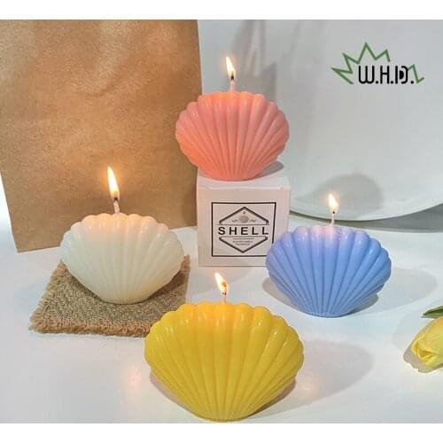 Shell Aromatherapy Candle Shooting Props Home Furnishings Handmade Living Room Decoration Small Gifts Shell Candles