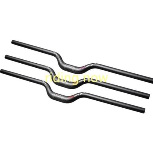TE90sl full carbon handlebar riser bar 3K T700 carbon 25.4mm 31.8mm