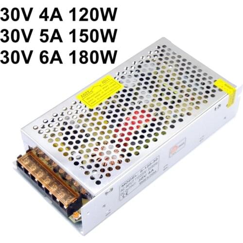 30V 4A 5A 6A Switching Power Supply Source Transformer 120W 150W 180W AC DC SMPS 110V 220V input for CNC 3D Print transformer