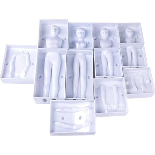4set/Lot Man&Woman&Boy&Girl Body Mold Cake Decorating Tools Fondant Body Mould For The Kitchen Baking Modelling Tools Cake Mold