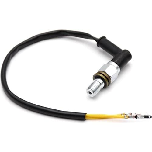 Universal Motorcycle Hydraulic Pressure Brake Light Switch Banjo Bolt M10x1.25 M10x1.00 Touring Atv Scooter Offroad Cafe Racer