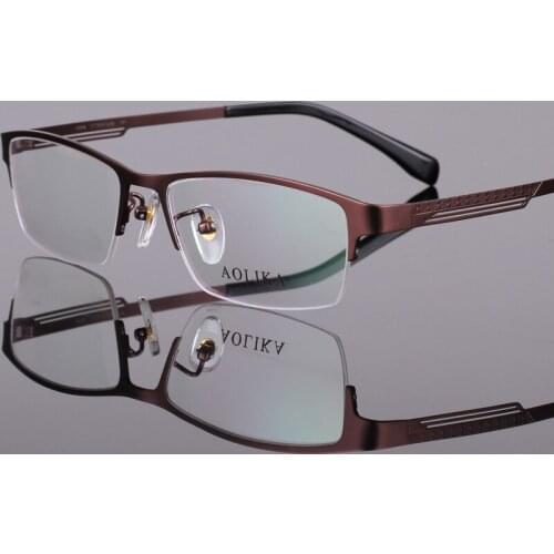 High Quality Mens Flexible Spectacle Titanium Frame Optical Glasses Frame Prescription Exquisite Eyewear Frames Spectacle 8193