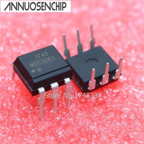 100PCS/LOT MOC3063 3063 DIP NEW ORIGINAL