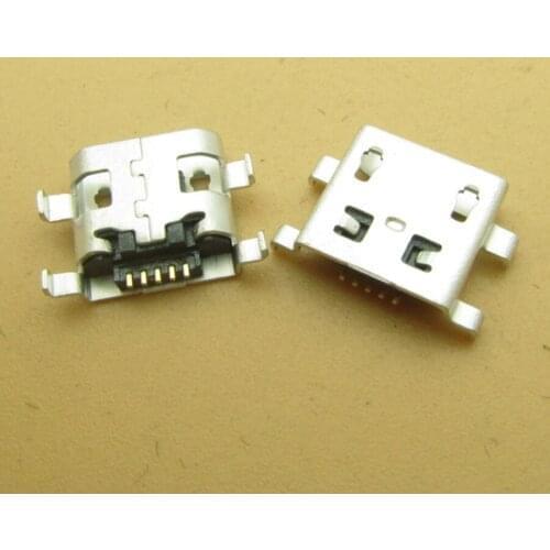 5Pcs Micro Mini USB Charging Port Dock Plug Connector For Universal 10.1 Tablet KT107 MTK 6797 -jty Jack Socket Replacement