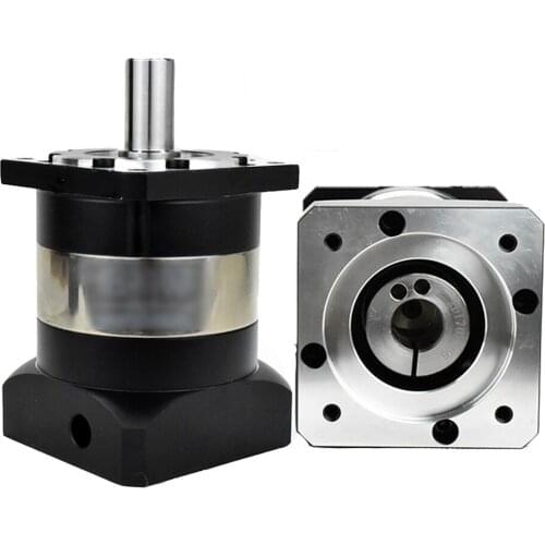 90mm Flange 15:1 Speed Ratio 15 Planetary Reducer 19MM Input Shaft Gearbox Reducer for 750W 1 KW Servo Motor CNC