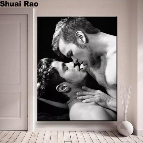 New diamond embroidery men gay art diamond painting full square round drill diamond mosaic beloved people Valentines Day gift