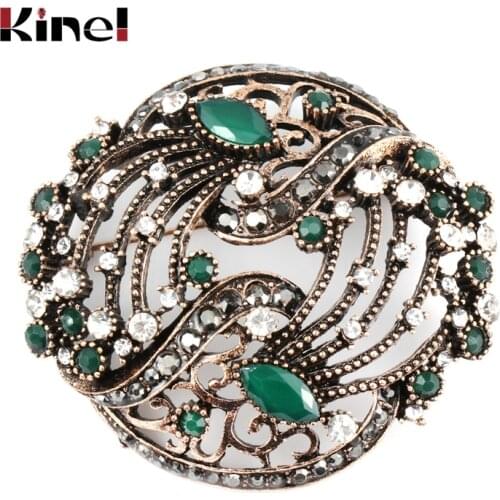 2020 Simple Fashion Jewelry Vintage Brooch Gray Crystal Jewelry Classic Brooch For Woman Classic Matching Christmas Accessories