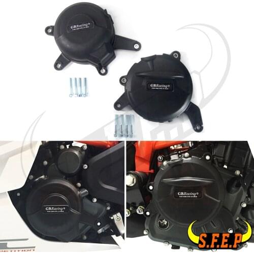 Motorcycle Engine Case Guard Protector Cover GB Racing For KTM RC390 2014-2015-2016 & Duke 390 2014-2015
