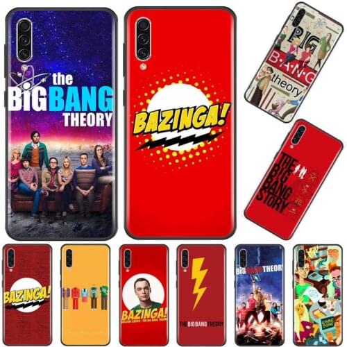 Bazinga The Big Bang Theory Phone Case For Samsung A20 A30 30s A40 A7 2018 J2 J7 prime J4 Plus S5 Note 9 10 Plus
