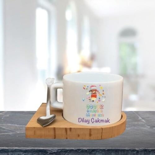 Teachers Day Custom Wood Cup-ÇocukGelişim Teacher Model 457365218