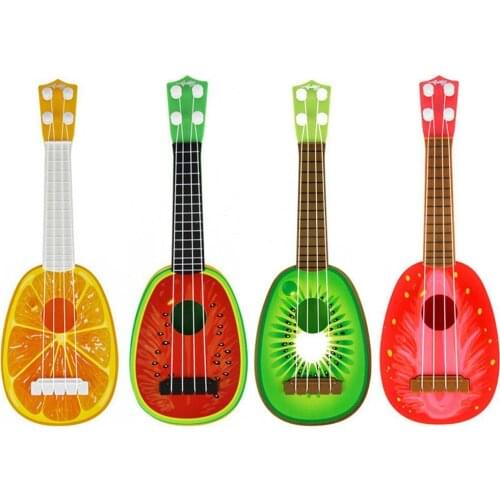 Childrens Ukulele Guitar Musical Instrument Toy Guitar Model Children Into The World Of Music Toy Birthday Educational Gifts